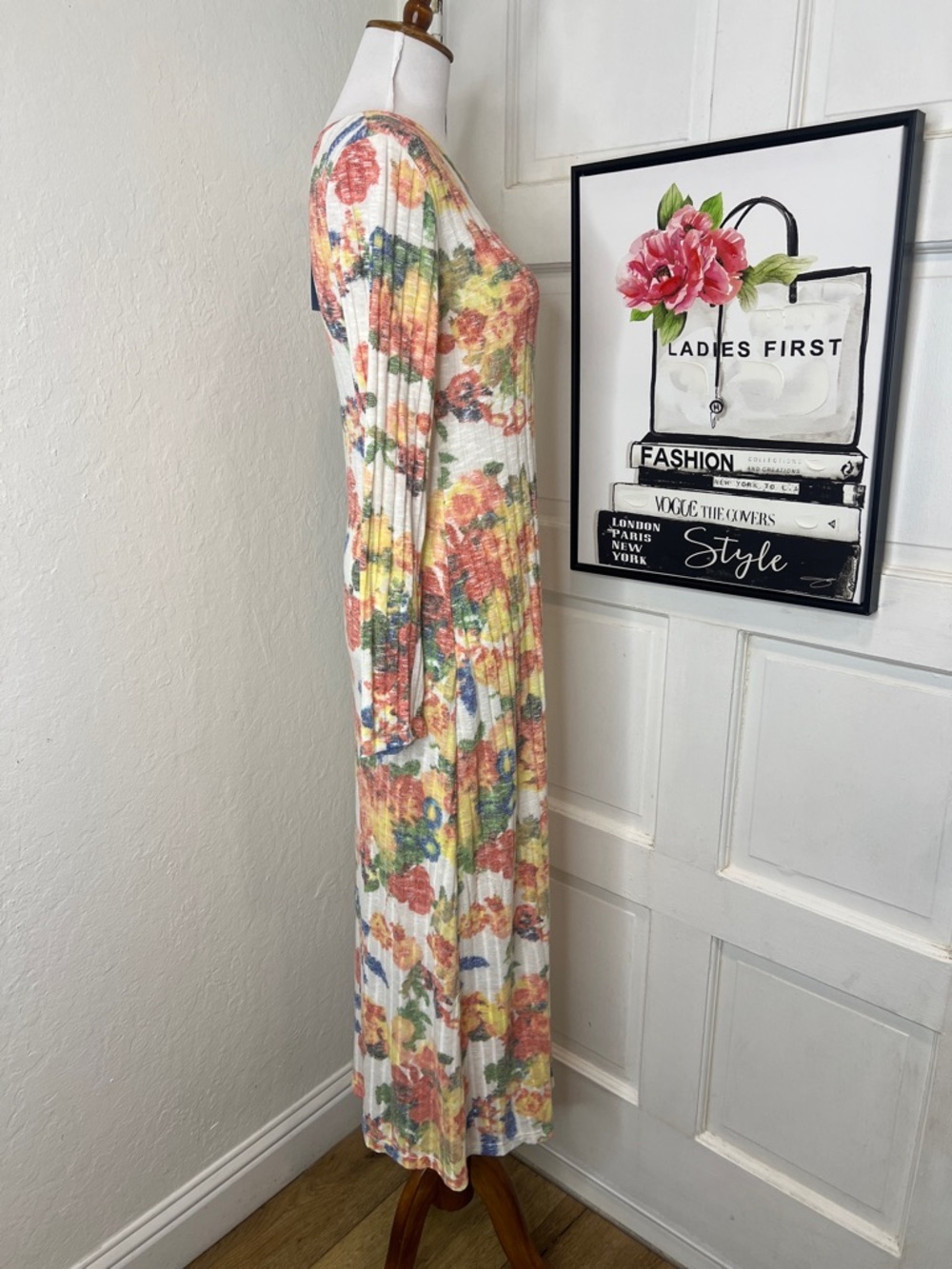 NWT Sonnet James Floral Midi Dress Size XS - Picture 2 of 8